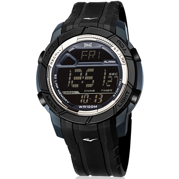 Relógio de Pulso Everlast Digital Masculino Preto E701