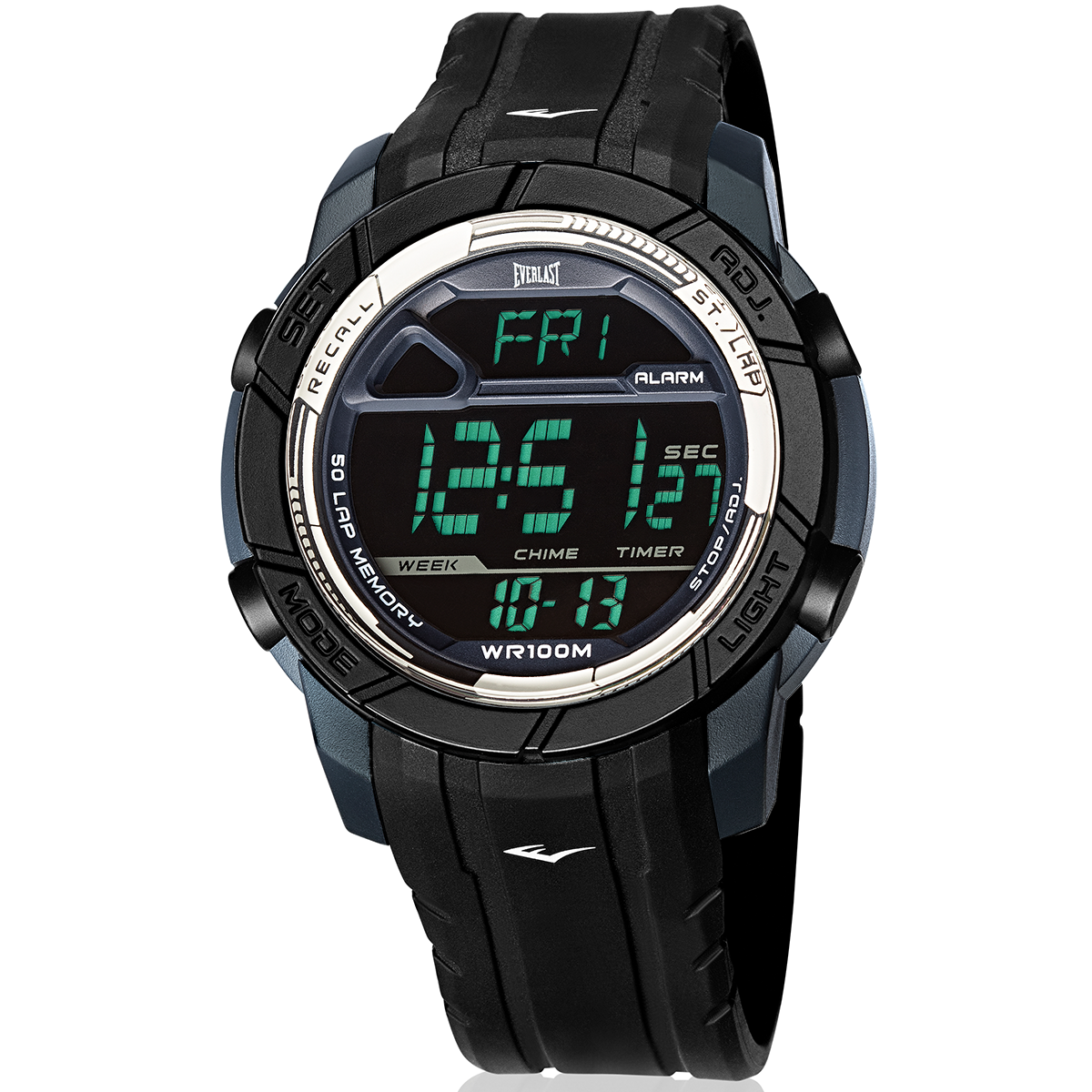 Relógio de Pulso Everlast Digital Masculino Preto E701