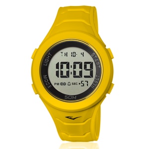 Relógio de Pulso Everlast Digital Unissex Amarelo E715