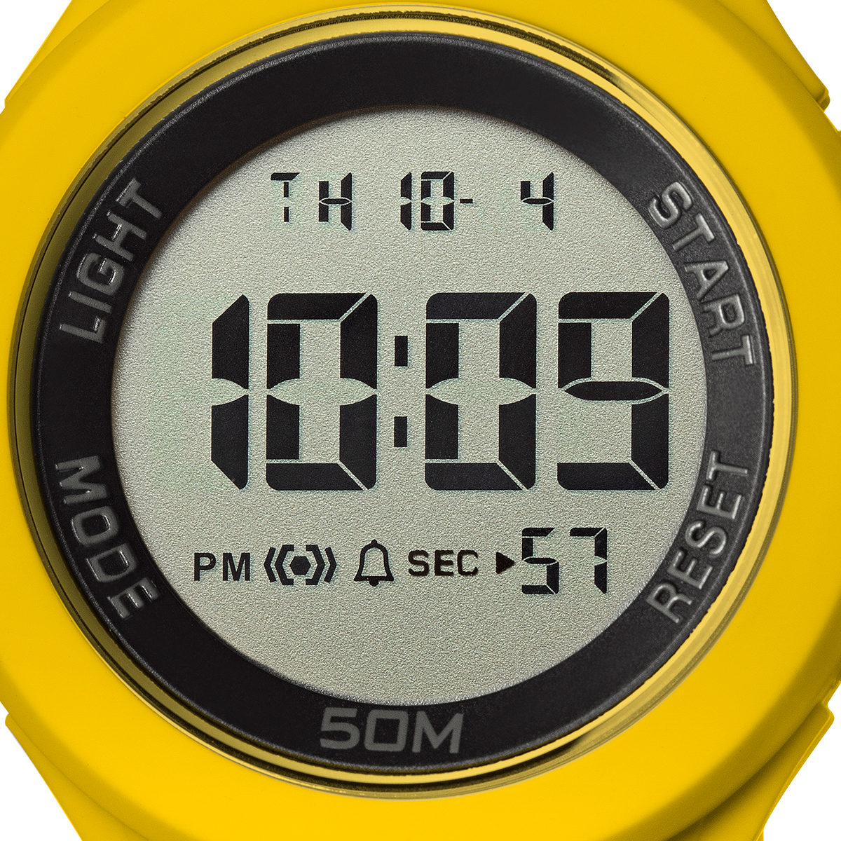 Relógio de Pulso Everlast Digital Unissex Amarelo E715