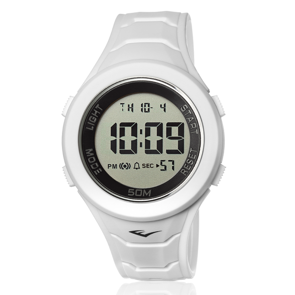 Relógio de Pulso Everlast Digital Unissex Branco E716