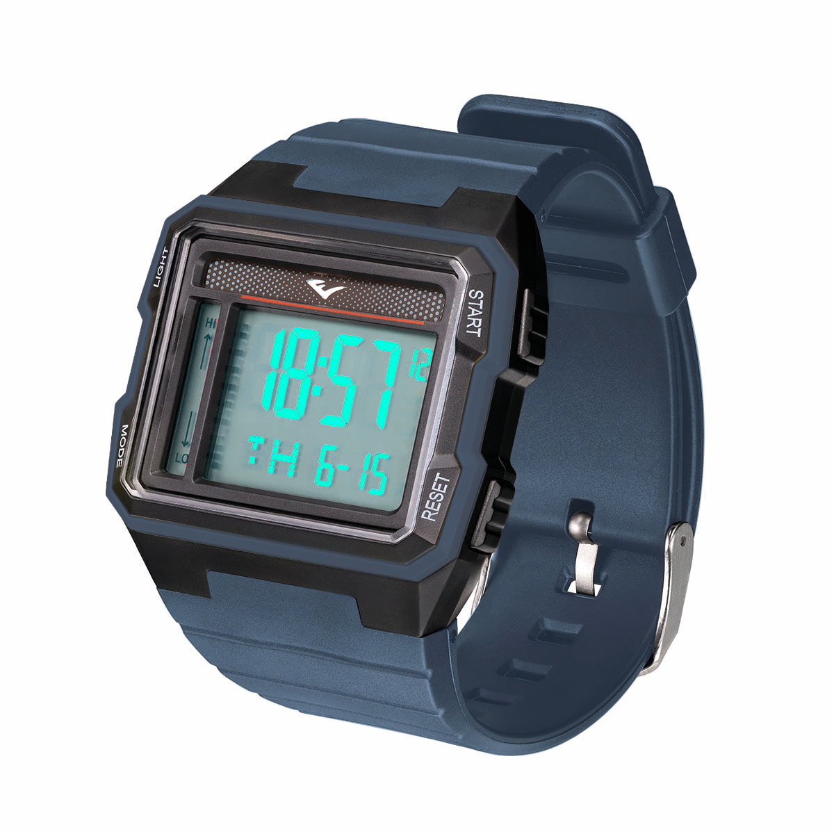 Relógio de Pulso Everlast Digital Retangular Azul E728
