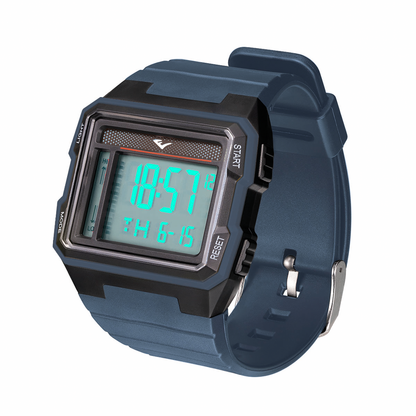 Relógio de Pulso Everlast Digital Retangular Azul E728