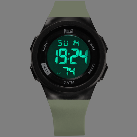 Relógio de Pulso Everlast Digital Unissex Verde Água E73911