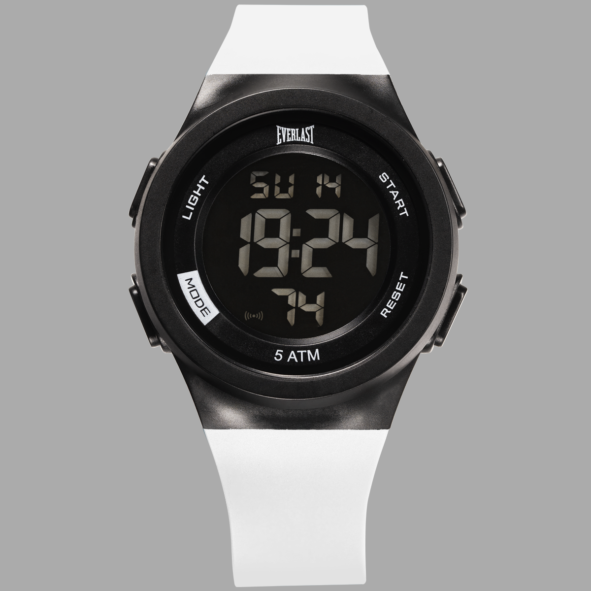 Relógio de Pulso Everlast Digital Unissex Branco E7394