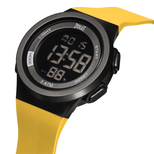 Relógio de Pulso Everlast Digital Unissex Amarelo E7397