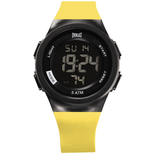 Relógio de Pulso Everlast Digital Unissex Amarelo Claro E7398