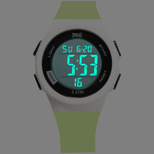 Relógio de Pulso Everlast Digital Unissex Verde Água E73711