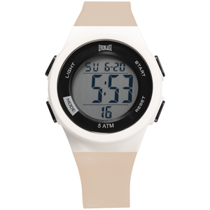 Relógio de Pulso Everlast Digital Unissex Rosa Nude E73712