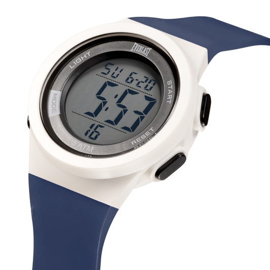 Relógio de Pulso Everlast Digital Unissex Azul Marinho E7373
