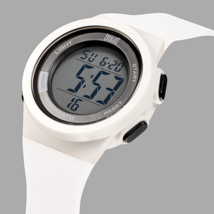 Relógio de Pulso Everlast Digital Unissex Branco E7374