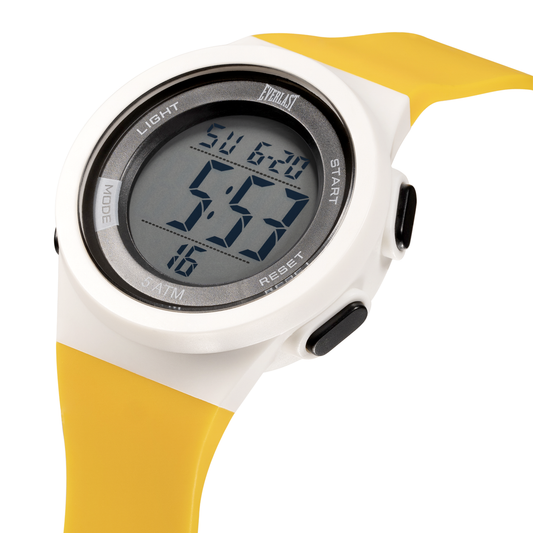 Relógio de Pulso Everlast Digital Unissex Amarelo E7377