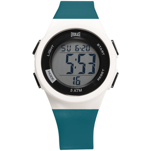Relógio de Pulso Everlast Digital Unissex Azul Turquesa E7379